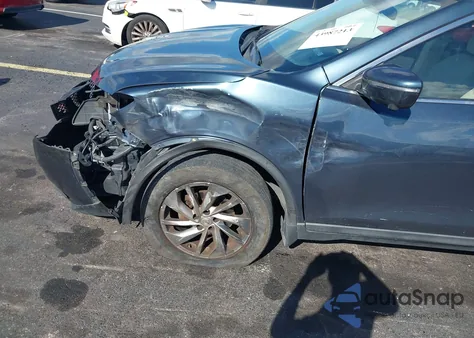 2014 Nissan Rogue Sl z USA, uszkodzony, nr VIN 5N1AT2MT3EC812048